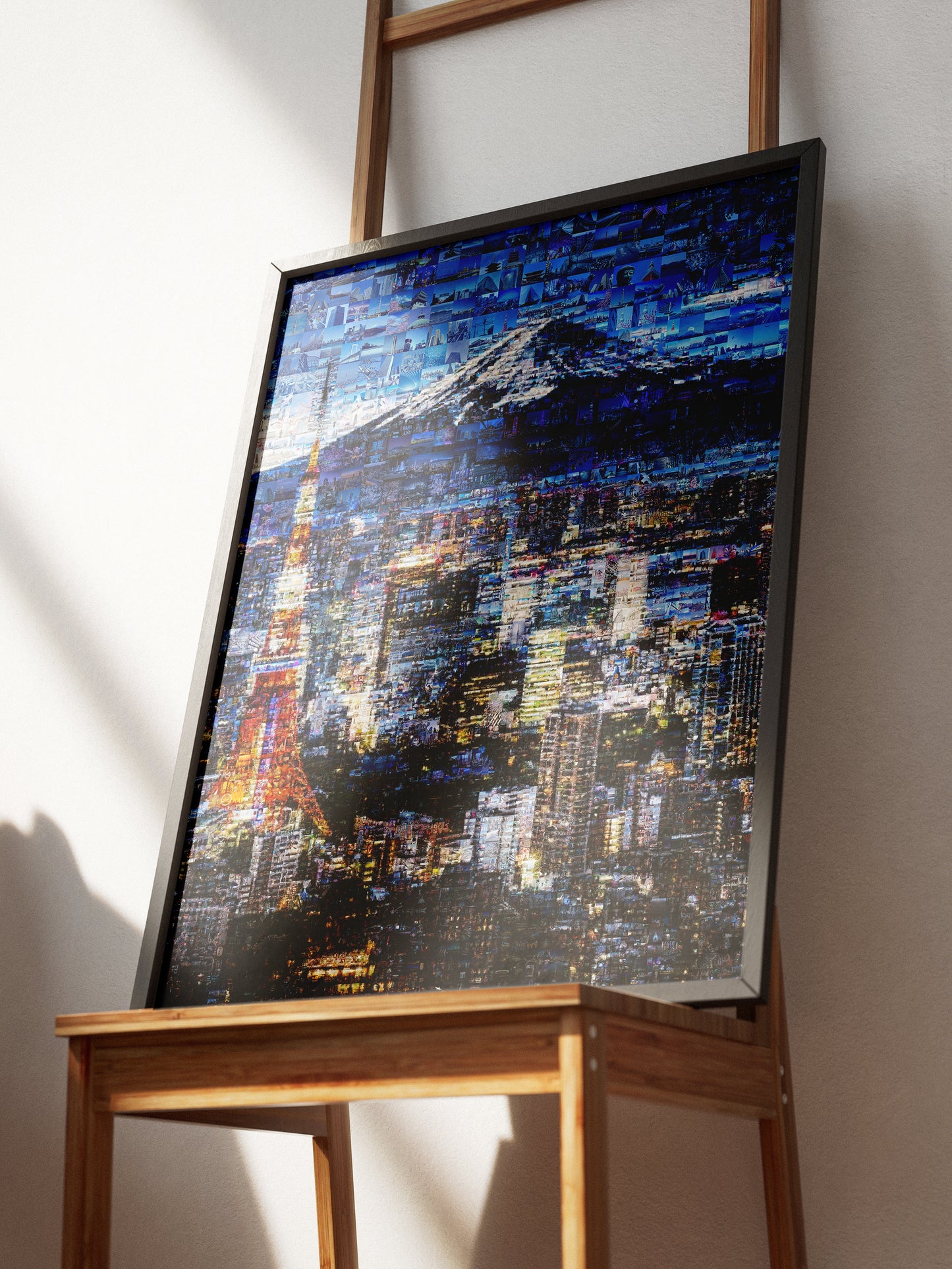 Tokyo Skyline & Mount Fuji – Japanese Mosaic Wall Art AtelierMosaics