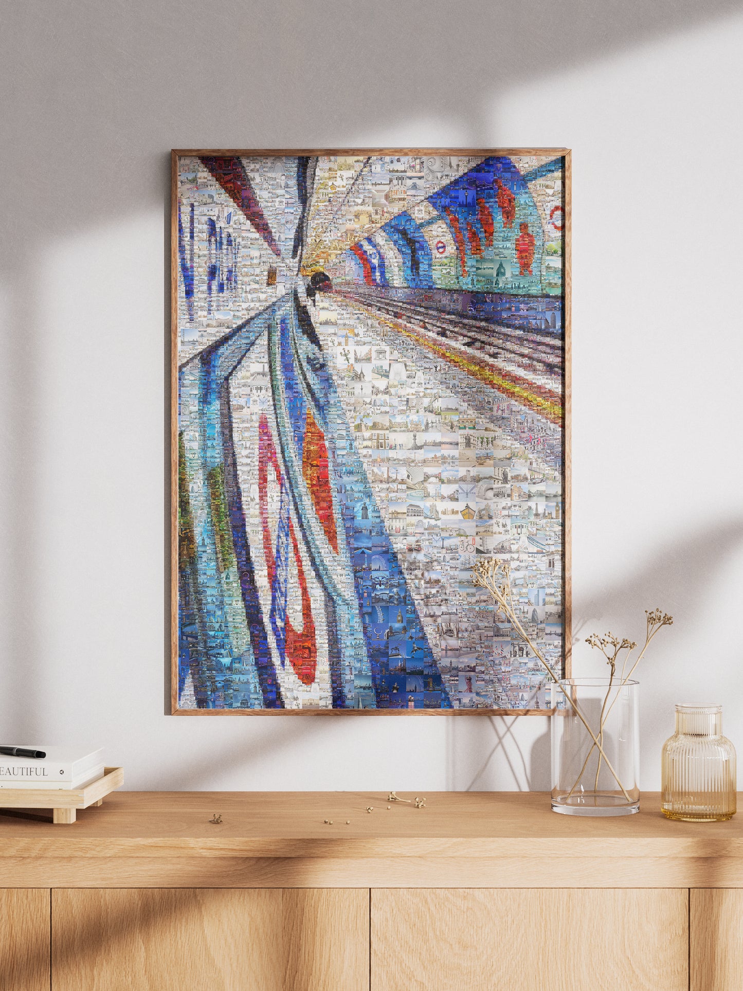 Stunning London Mosaic Artwork - Unique Subway Art for Home Decor and Collectors AtelierMosaics