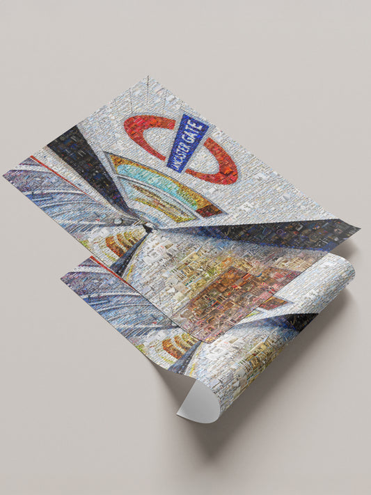 Stunning London Mosaic Art - Lancaster Gate Underground Station Artwork AtelierMosaics