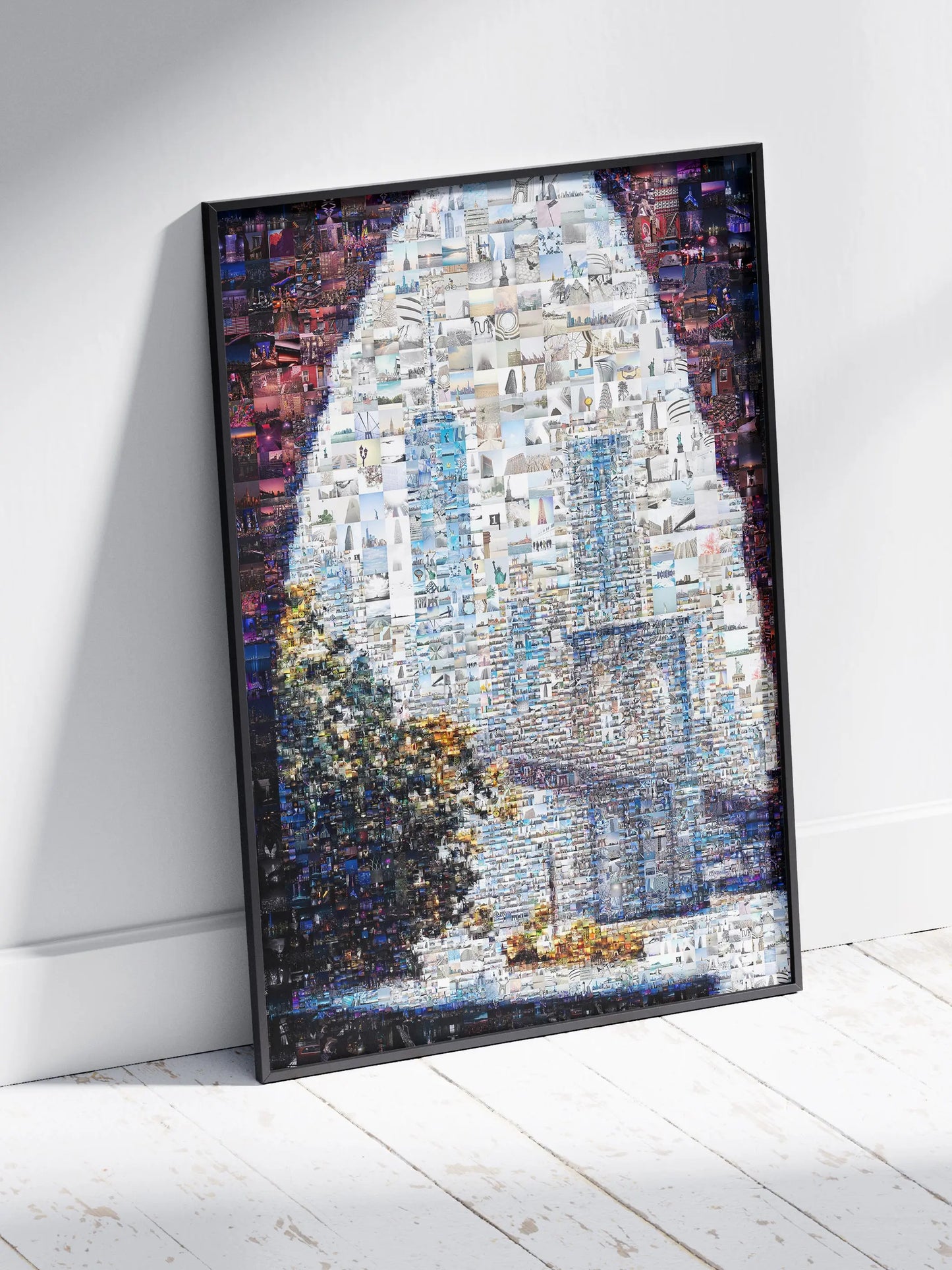 Stunning Cityscape Mosaic Artwork - Unique Wall Art for Home & Office Decor AtelierMosaics