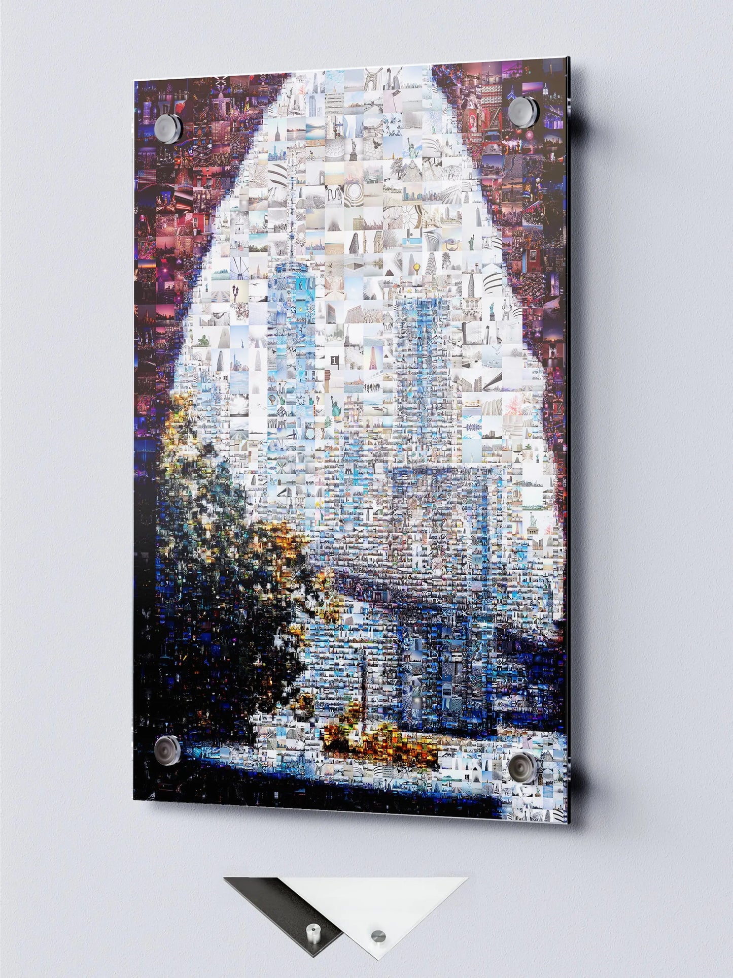 Stunning Cityscape Mosaic Artwork - Unique Wall Art for Home & Office Decor AtelierMosaics