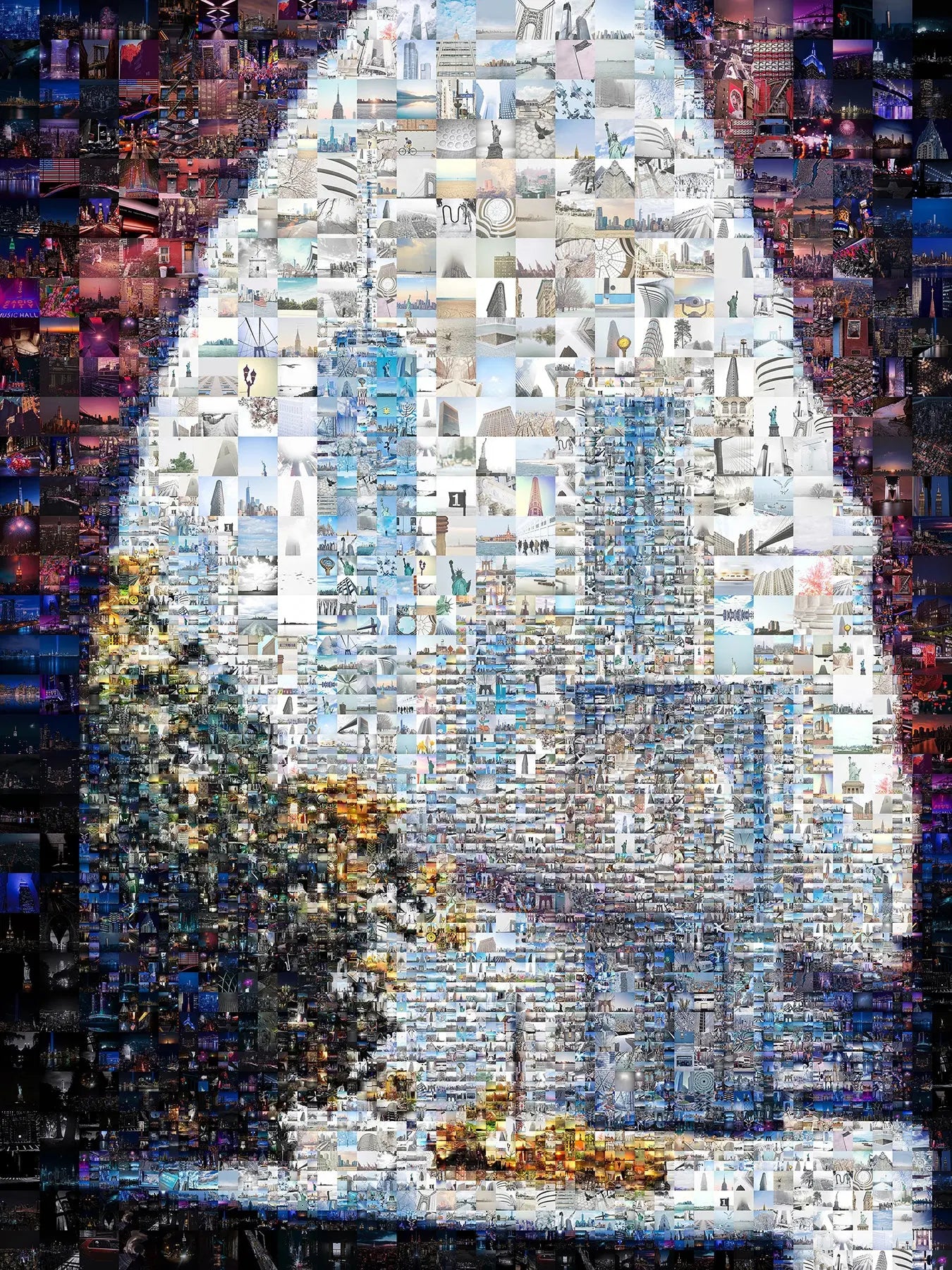 Stunning Cityscape Mosaic Artwork - Unique Wall Art for Home & Office Decor AtelierMosaics
