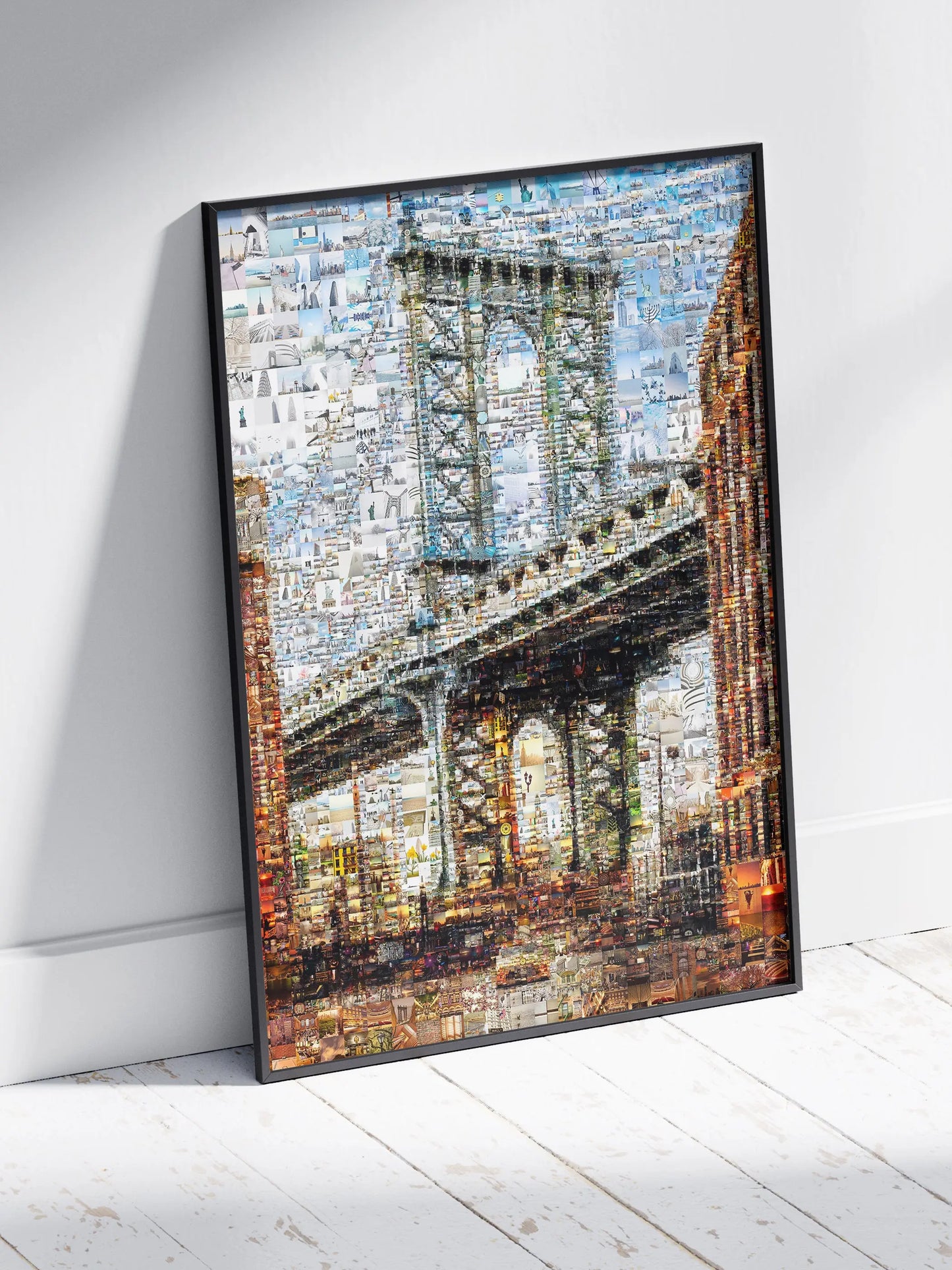 Stunning Manhattan Bridge Mosaic Artwork - Unique Urban Home Decor AtelierMosaics