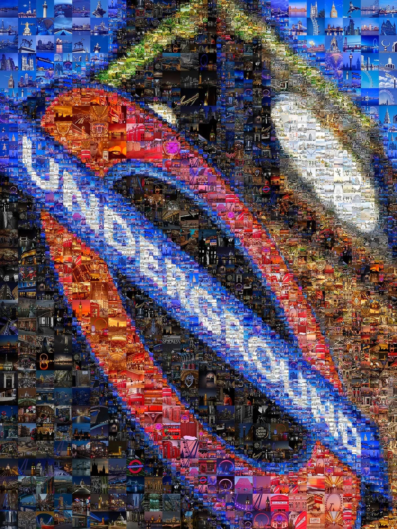 Stunning London Mosaic Artwork - Iconic Underground Design for Home Décor AtelierMosaics