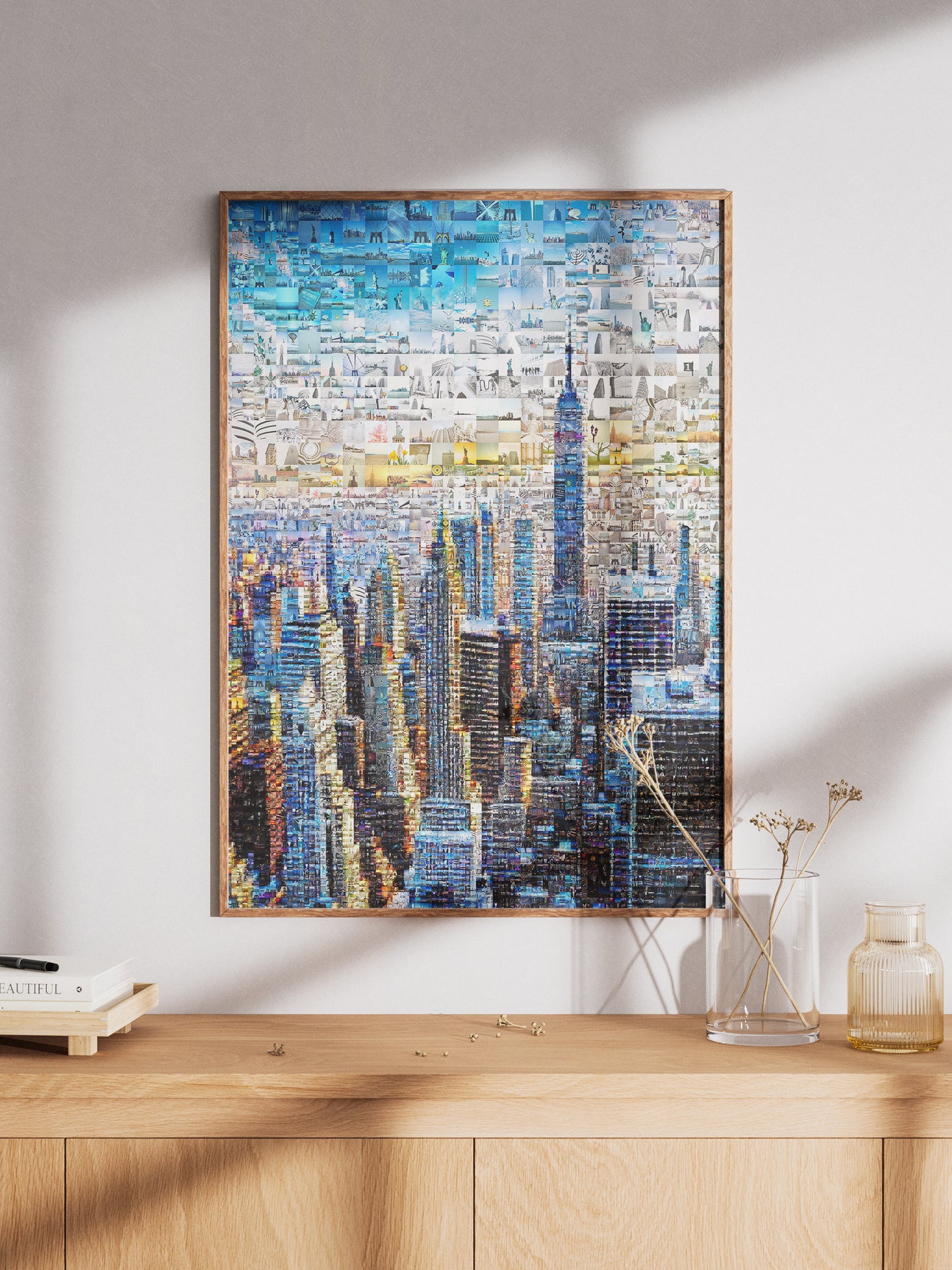 Stunning Cityscape Mosaic Art - Unique Urban Wall Décor for Home & Office AtelierMosaics