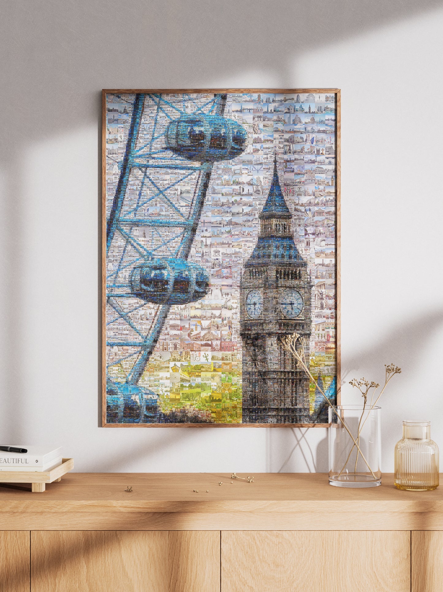 Stunning London Mosaic Artwork Featuring Iconic Landmarks and City Life AtelierMosaics