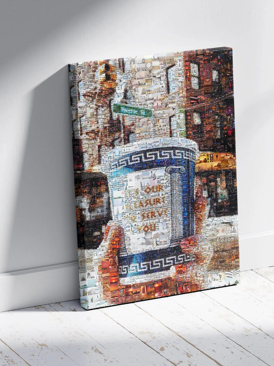 Stunning Mosaic Artwork: Unique Coffee Cup Design for Home or Office Decor AtelierMosaics