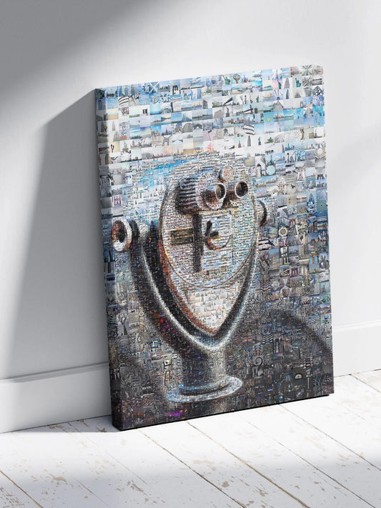 Stunning Mosaic Artwork: A Captivating Blend of Cityscapes and Moments in Time AtelierMosaics