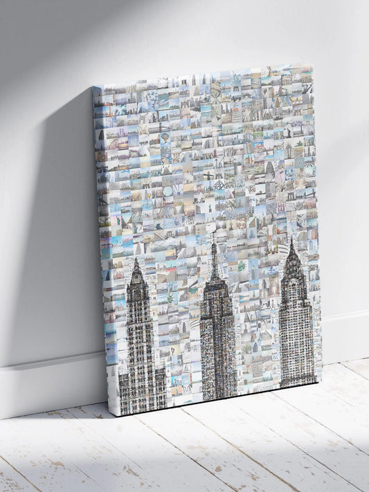 Stunning Mosaic Artwork of Iconic Skylines – Unique Urban Art for Your Space AtelierMosaics