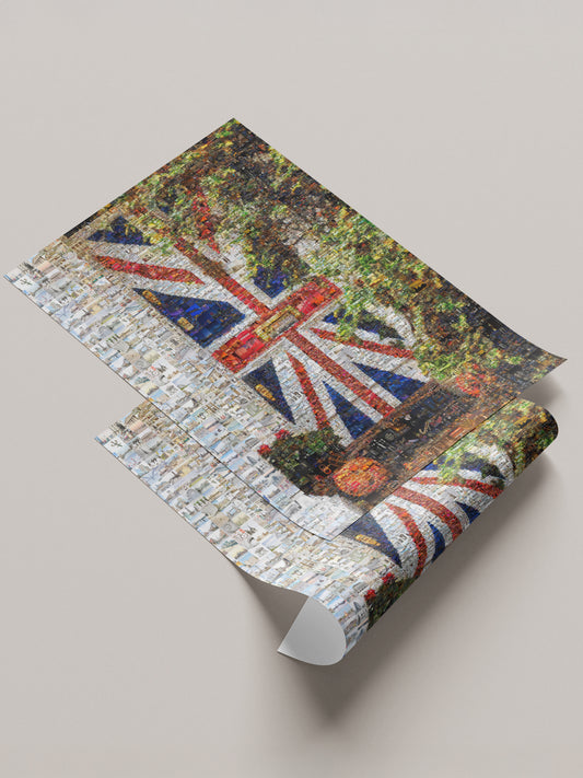 Stunning Mosaic Artwork of Iconic Landmarks - Unique Wall Art for Home and Office Decor AtelierMosaics