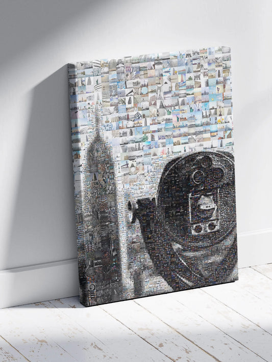 Stunning New York City Mosaic Art - Unique Wall Decor for Home & Office - Captivating Urban Landscape Artwork AtelierMosaics