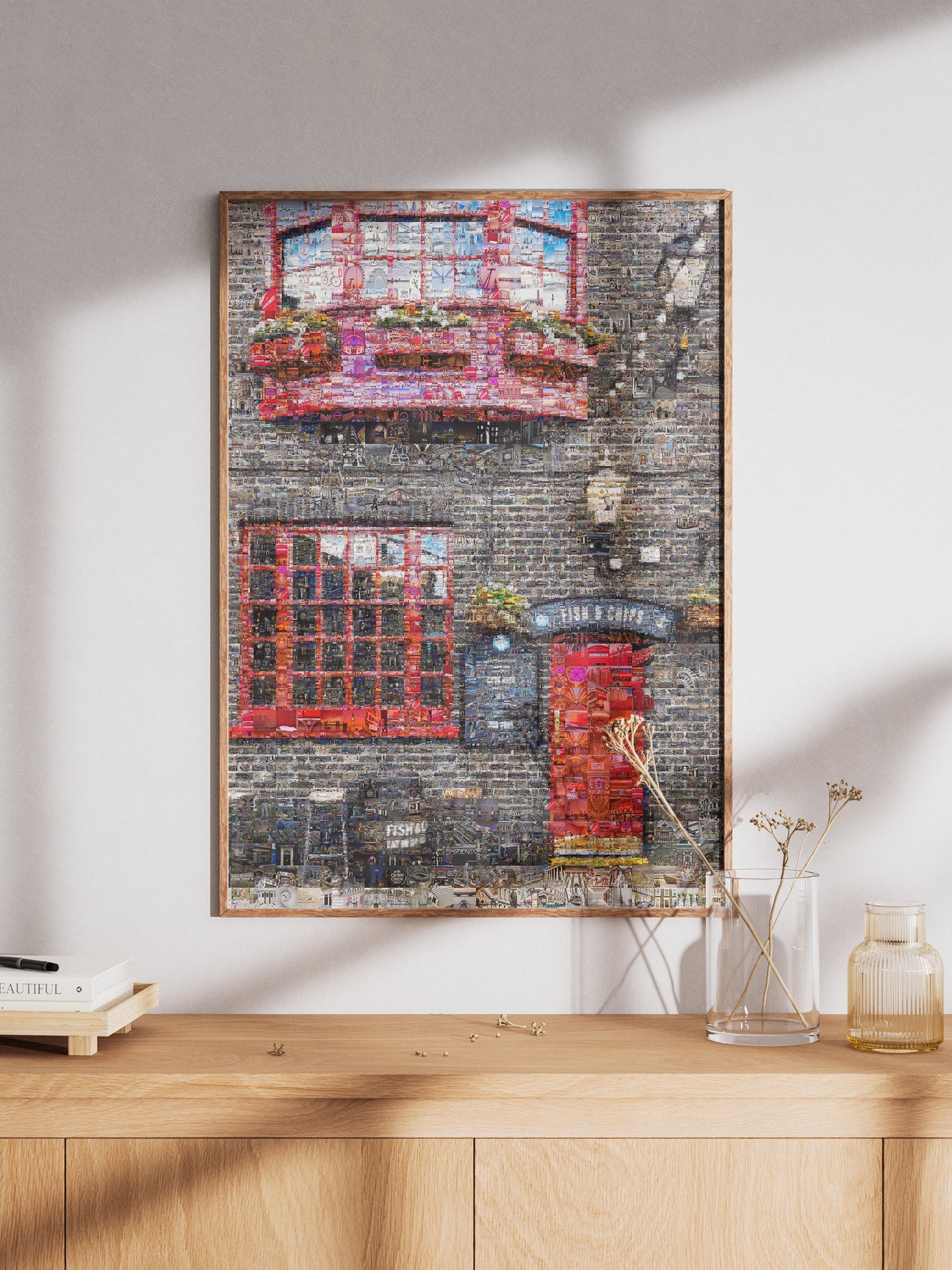 Vibrant Mosaic Art: Unique London-Themed Artwork for Home Décor AtelierMosaics