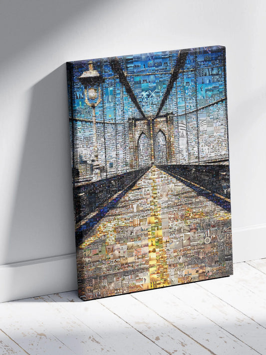 Stunning NYC Mosaic Art - Unique Wall Decor of Times Square and Iconic Landmarks AtelierMosaics