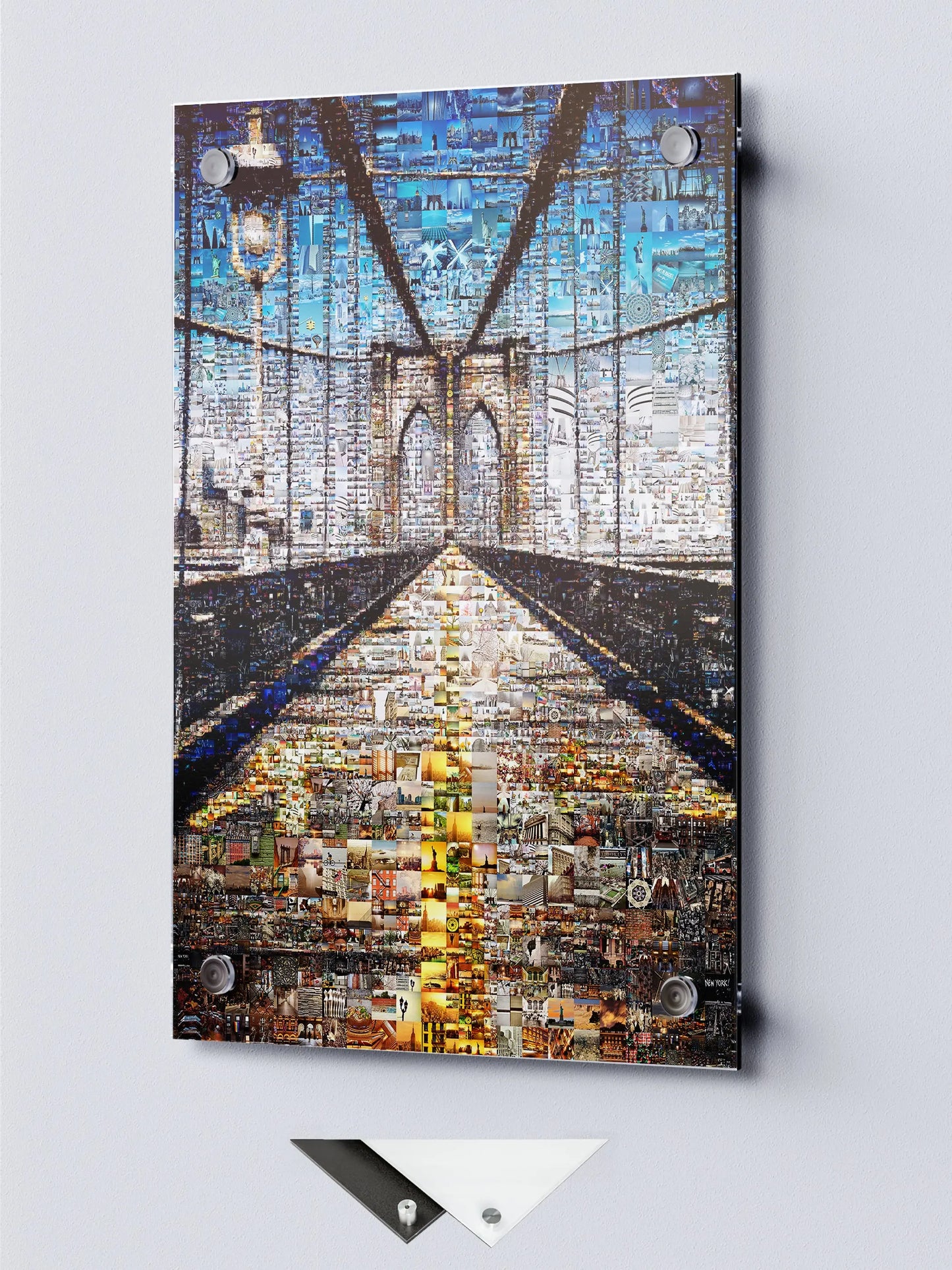 Stunning NYC Mosaic Art - Unique Wall Decor of Times Square and Iconic Landmarks AtelierMosaics