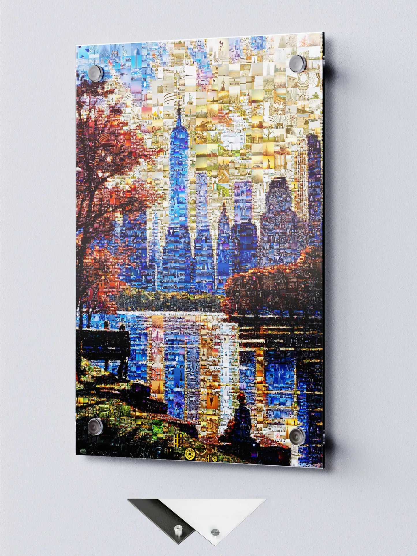 Stunning Mosaic Artwork of Iconic Cityscapes - Perfect for Home or Office Decor AtelierMosaics