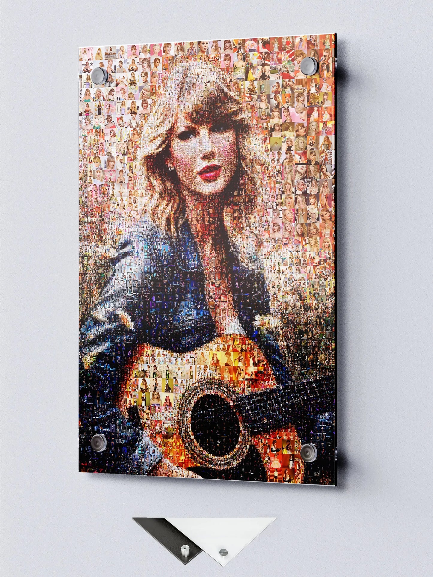 Stunning Taylor Swift Mosaic Artwork - Unique Collector's Piece for Fans & Decor AtelierMosaics