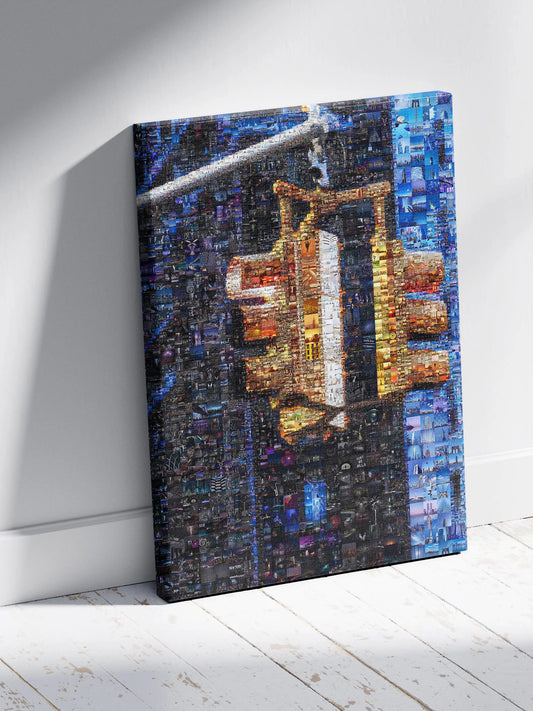 Stunning Mosaic Traffic Light Artwork - Unique Urban Art for Home Decor AtelierMosaics