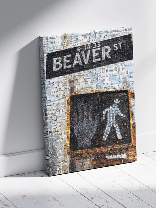 Stunning Beaver Street Mosaic Art - Unique Urban Decor for Home & Office AtelierMosaics