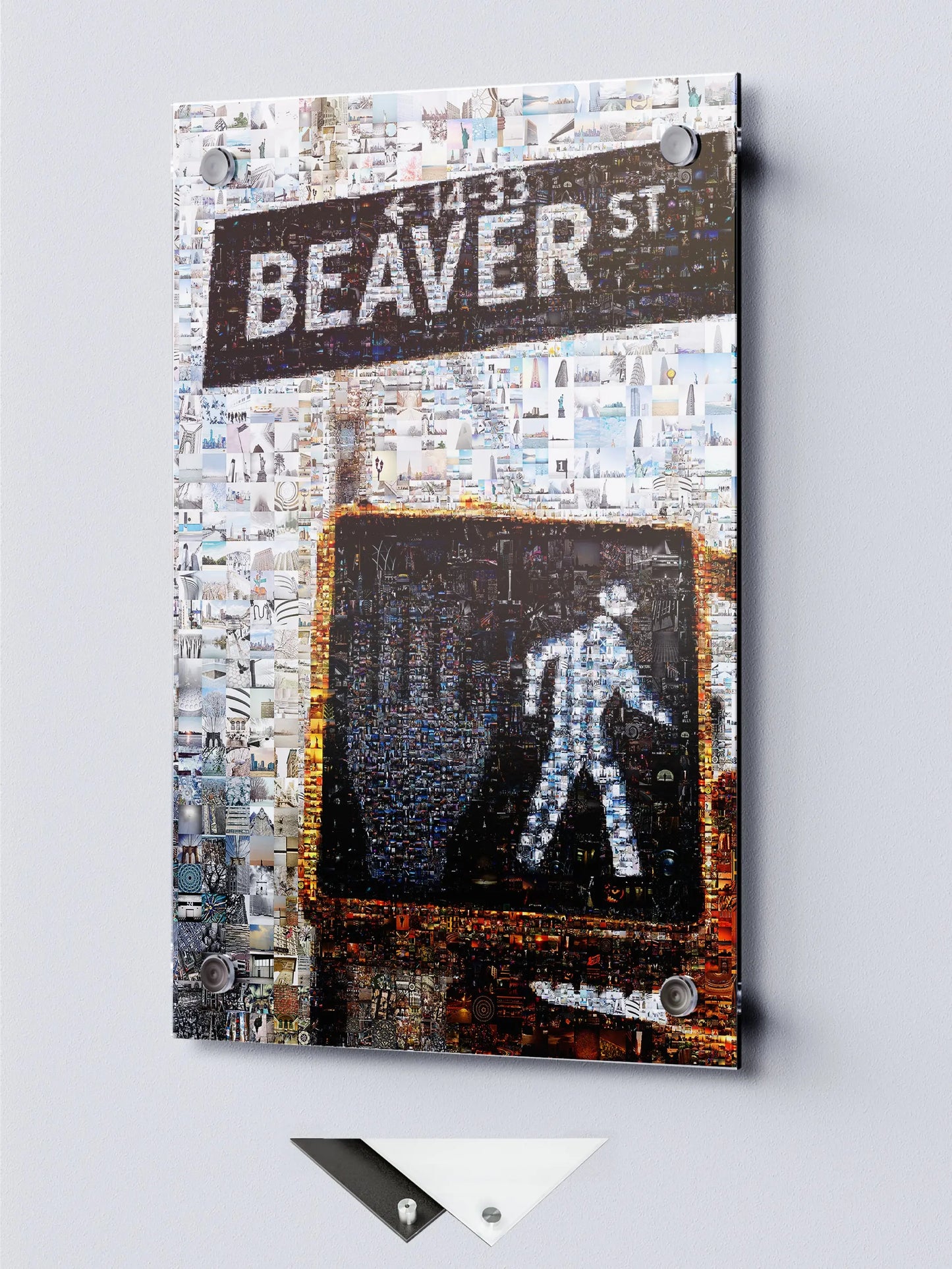 Stunning Beaver Street Mosaic Art - Unique Urban Decor for Home & Office AtelierMosaics