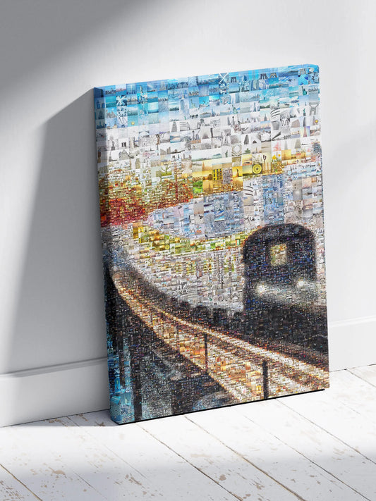 Stunning Mosaic Artwork of Iconic Landmarks & Cityscapes - Perfect for Home Decor AtelierMosaics