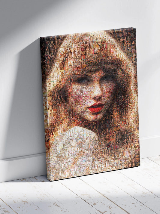 Stunning Taylor Swift Mosaic Artwork - Unique Wall Art for Fans and Collectors AtelierMosaics