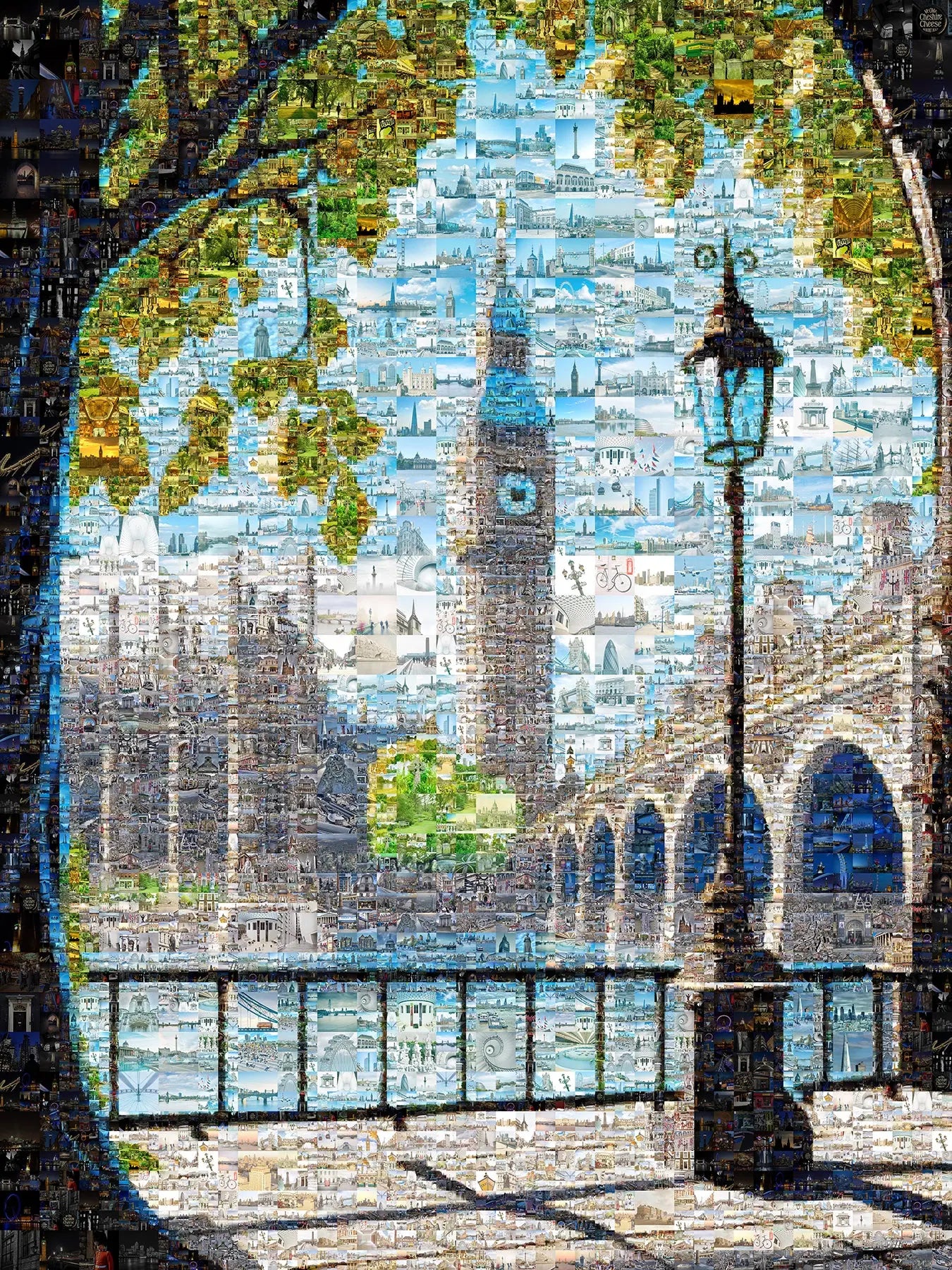 Stunning London Mosaic Artwork - Iconic Landmarks & Vibrant City Life - Perfect for Home Decor AtelierMosaics
