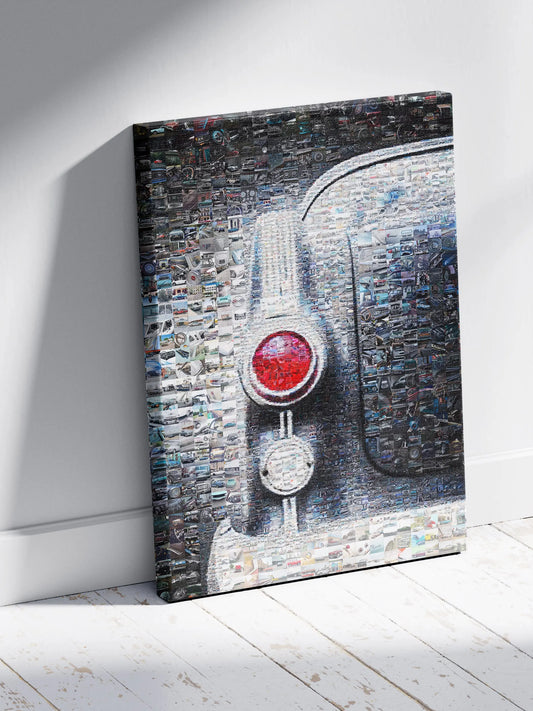 Stunning Mosaic Artwork of Classic Cars - Unique Automotive Wall Art for Enthusiasts AtelierMosaics