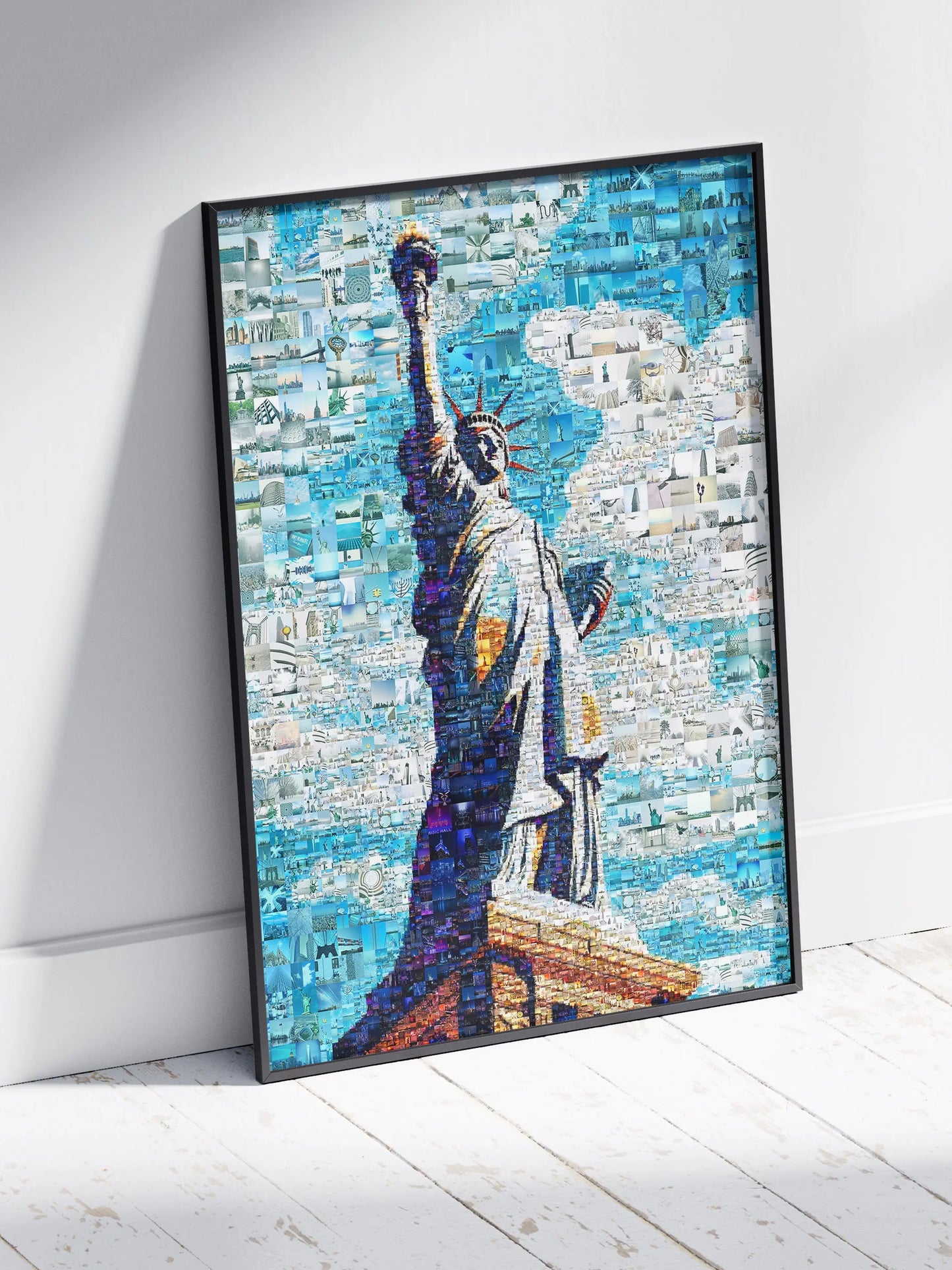 Stunning Mosaic Art of the Statue of Liberty - Unique Home Decor Piece AtelierMosaics