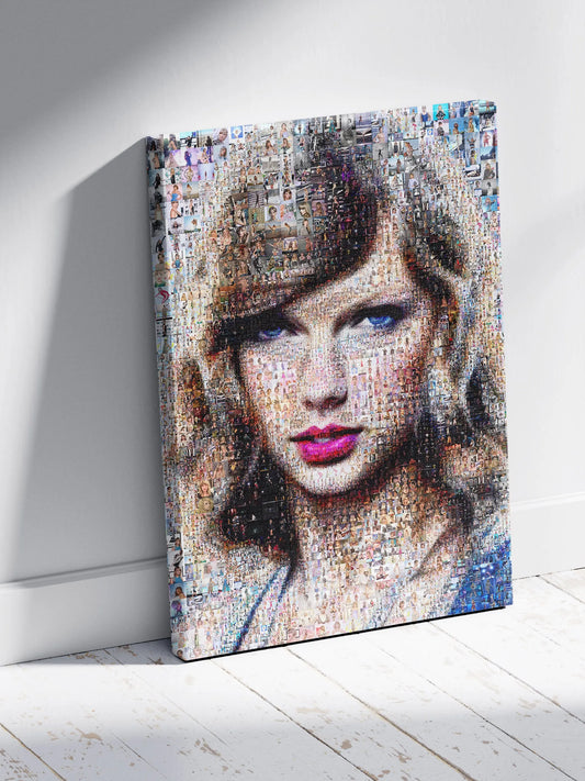 Stunning Taylor Swift Mosaic Artwork - Unique Wall Art for Music Lovers and Swifties AtelierMosaics