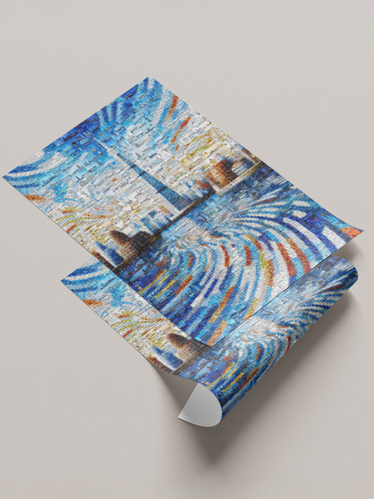 Stunning London Mosaic Art - Captivating Skyline & Iconic Landmarks AtelierMosaics