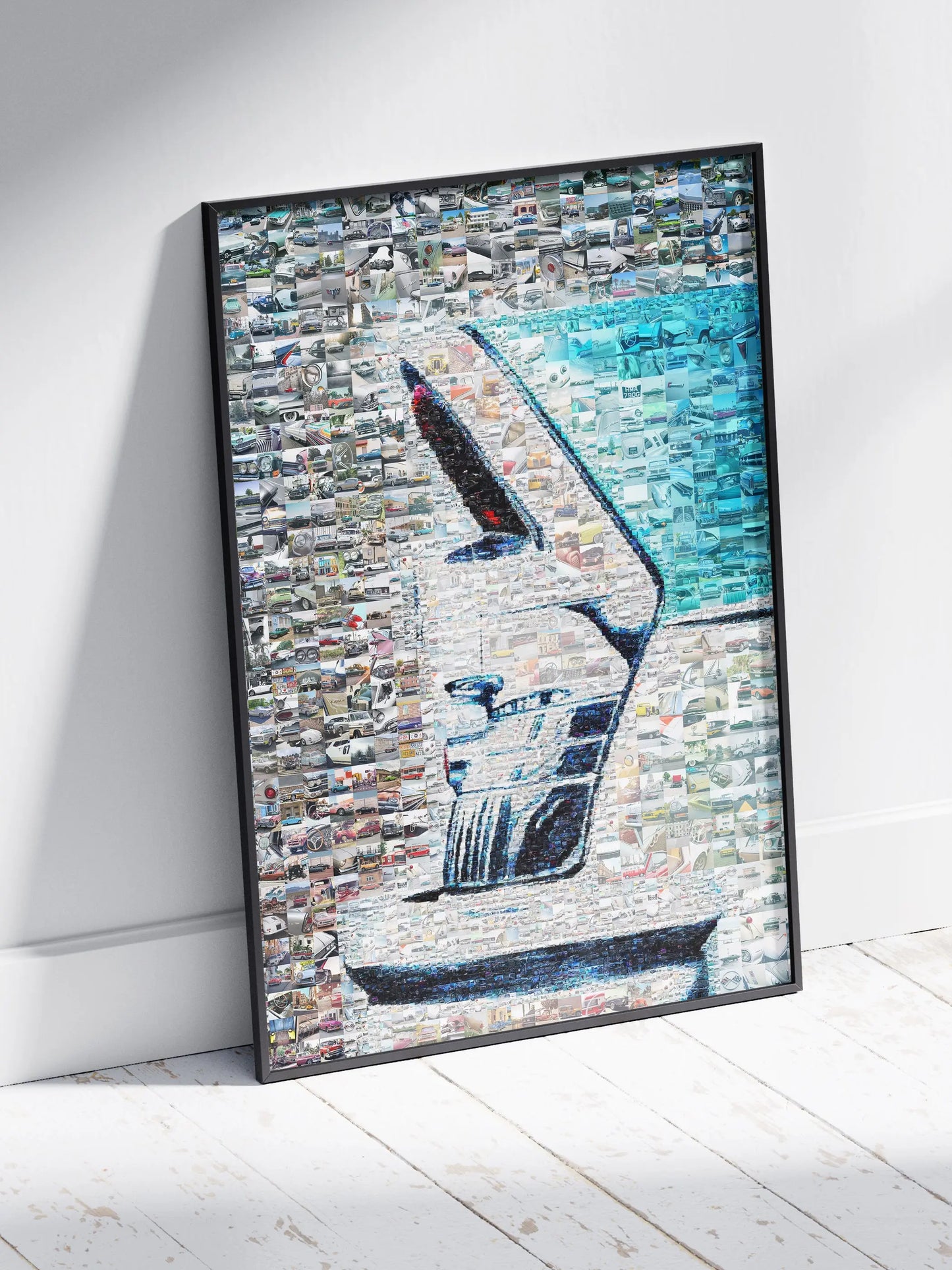 Stunning Automotive Mosaic Artwork - Unique Car-Themed Decor for Enthusiasts AtelierMosaics