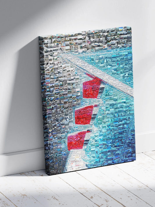 Stunning Automotive Mosaic Art - Unique Wall Décor for Car Enthusiasts and Art Lovers AtelierMosaics