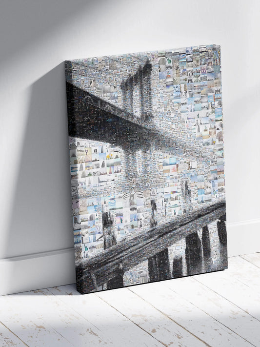 Stunning Mosaic Artwork of Iconic Bridges - Unique Wall Decor for Modern Spaces AtelierMosaics