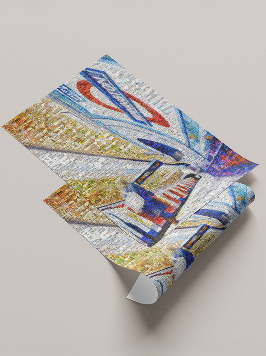 Stunning London Mosaic Artwork - Captivating Cityscape in Vibrant Colors AtelierMosaics