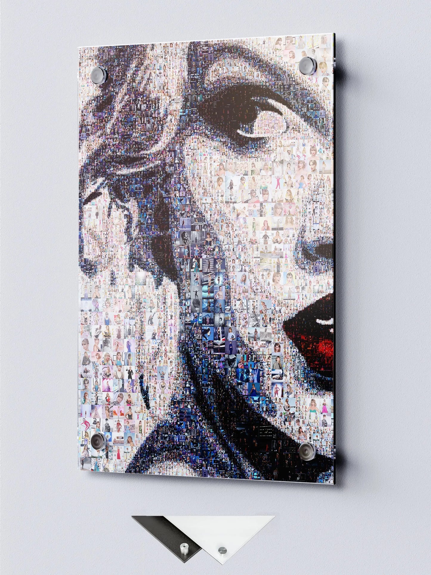 Stunning Taylor Swift Mosaic Art Print - Unique Wall Decor for Fans and Collectors AtelierMosaics