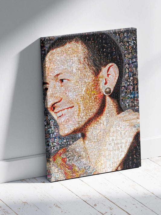 Chester Bennington Mosaic Artwork - Celebrating Linkin Park's Iconic Legacy AtelierMosaics