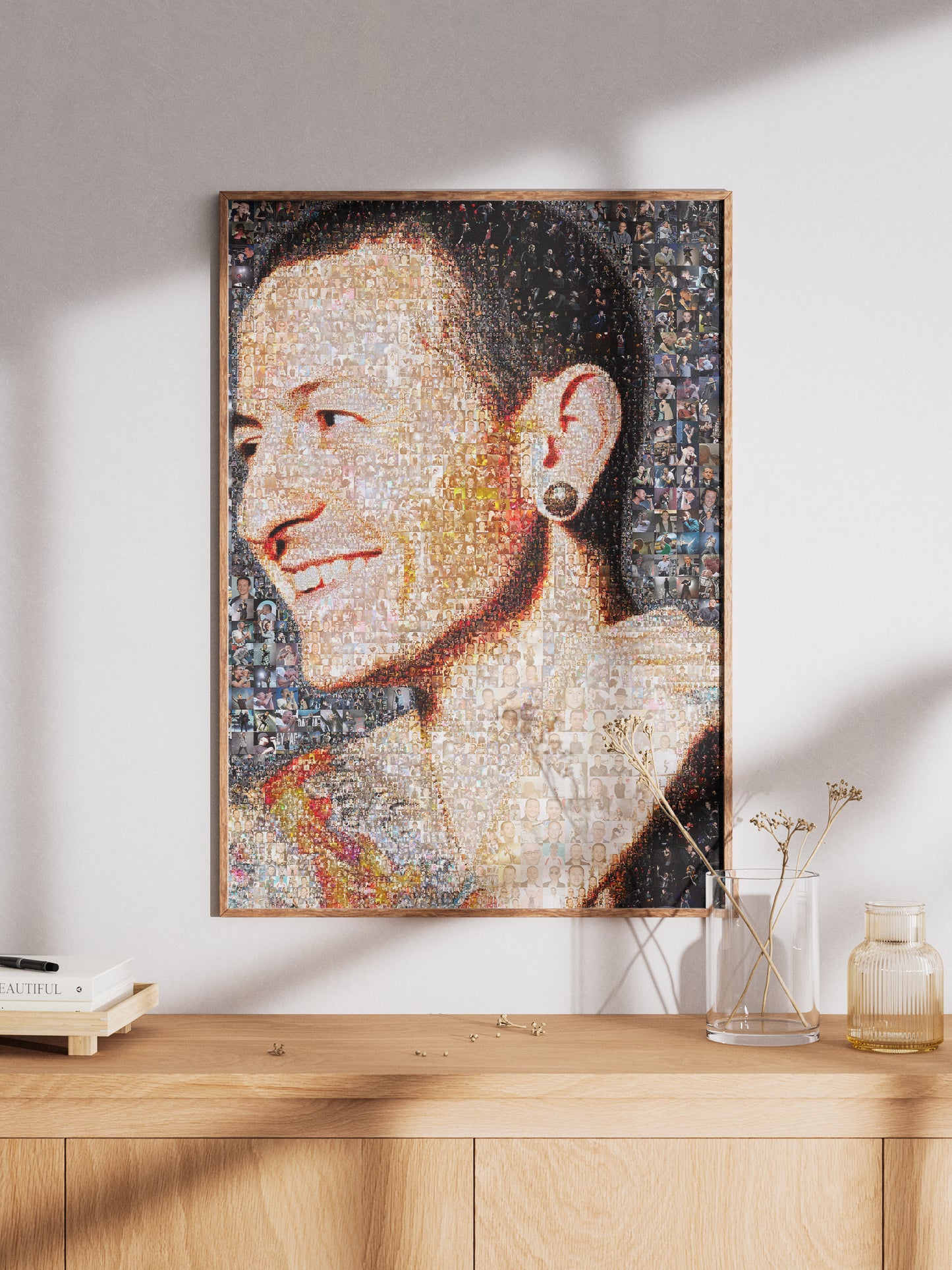 Chester Bennington Mosaic Artwork - Celebrating Linkin Park's Iconic Legacy AtelierMosaics