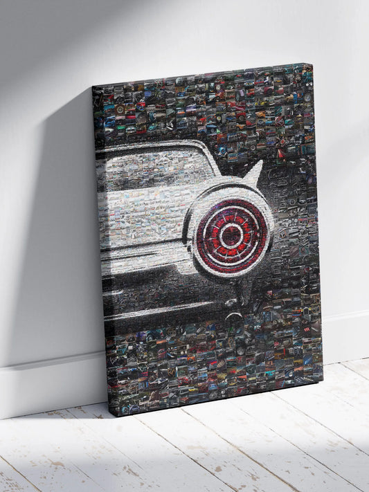 Stunning Mosaic Artwork of Classic Cars – Unique Wall Art for Auto Enthusiasts AtelierMosaics