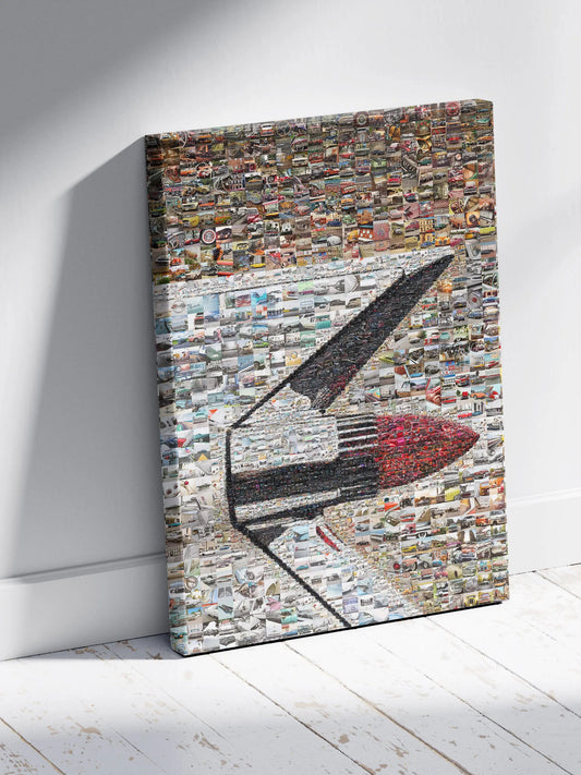 Vintage Car Mosaic Artwork - Unique Wall Art for Auto Enthusiasts | Perfect Gift for Classic Car Lovers AtelierMosaics