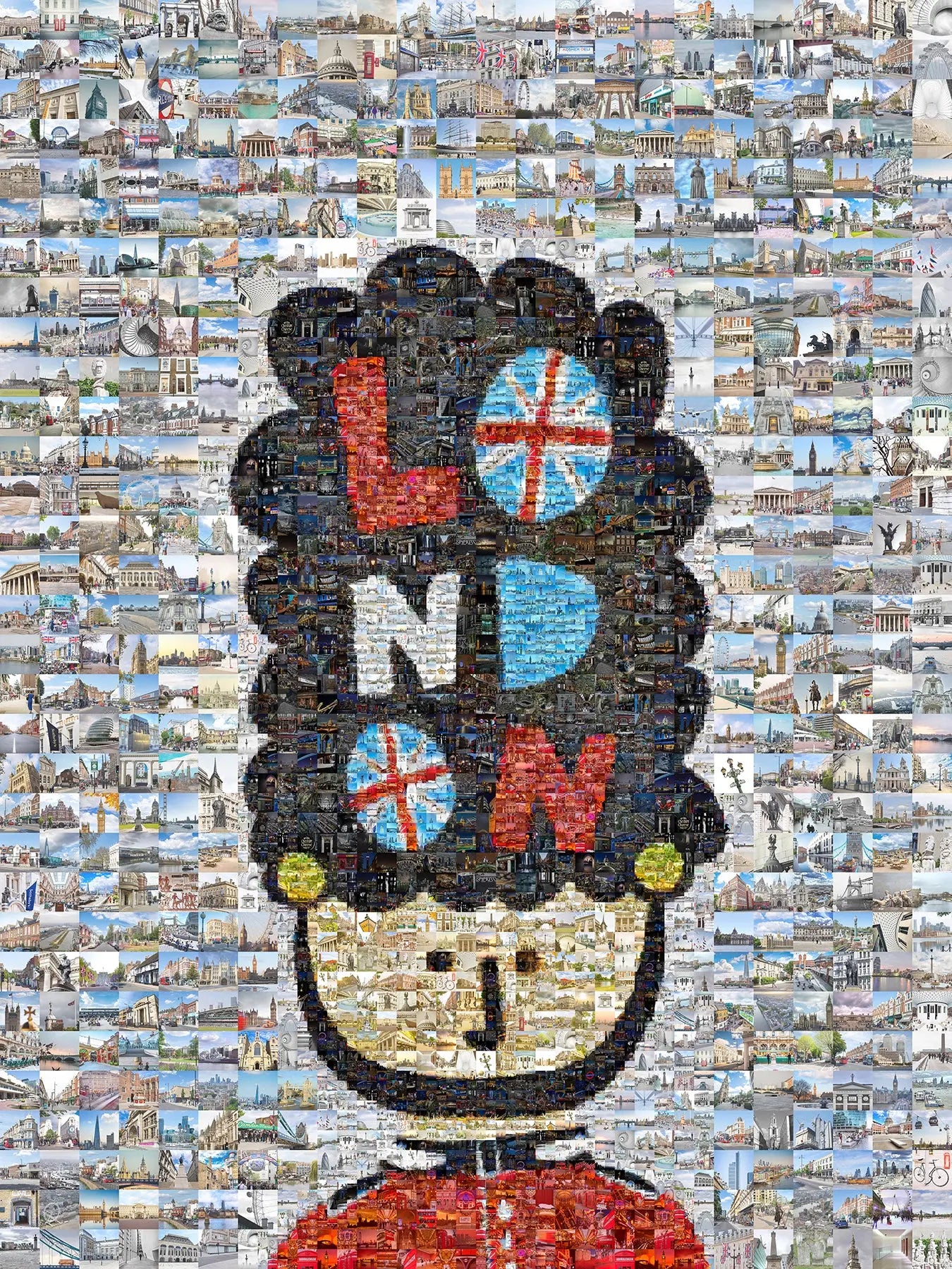 Vibrant London Mosaic Artwork - Unique Wall Decor for Home & Office AtelierMosaics