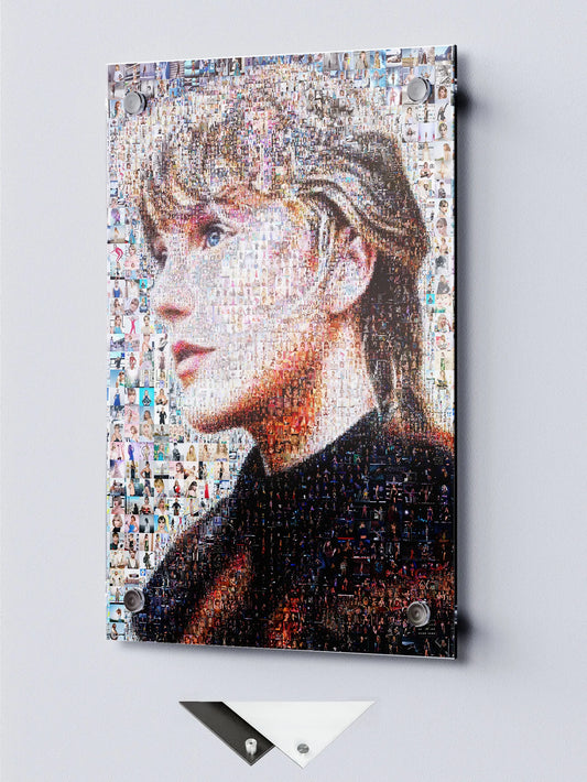 Stunning Taylor Swift Mosaic Artwork - Captivating Tribute to Iconic Moments AtelierMosaics