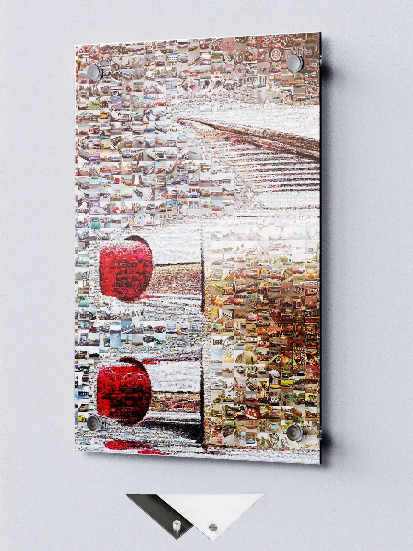 Stunning Mosaic Artwork Featuring Vintage Cars: Unique Wall Art for Car Enthusiasts AtelierMosaics