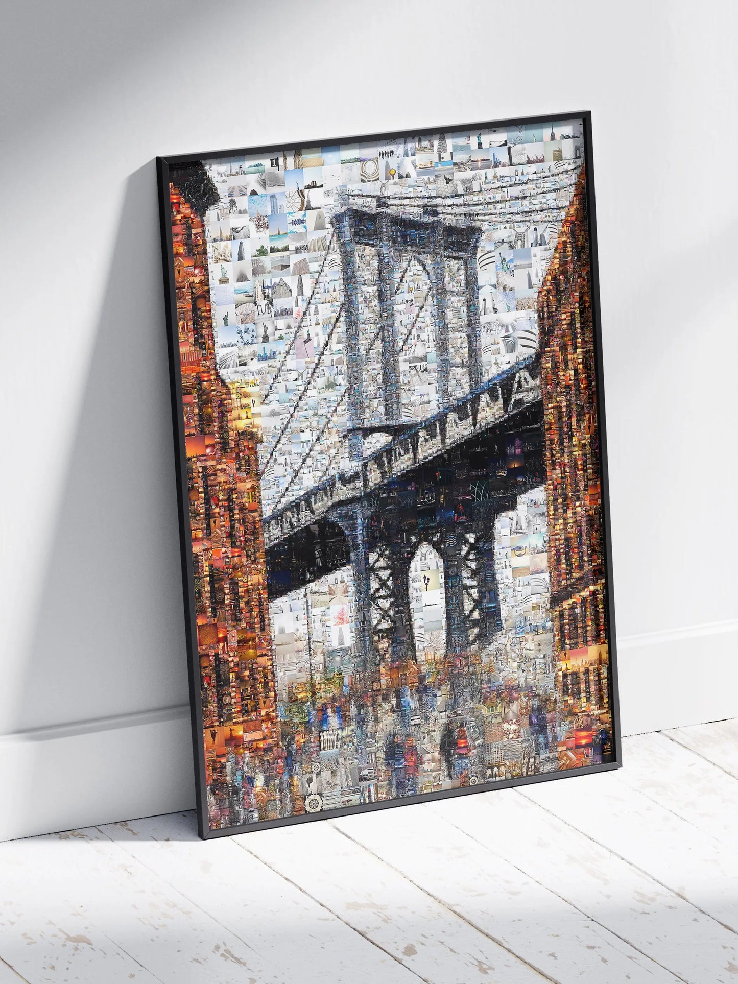 Stunning Brooklyn Bridge Mosaic Art - Unique Wall Décor for Home & Office | Perfect Gift Idea AtelierMosaics