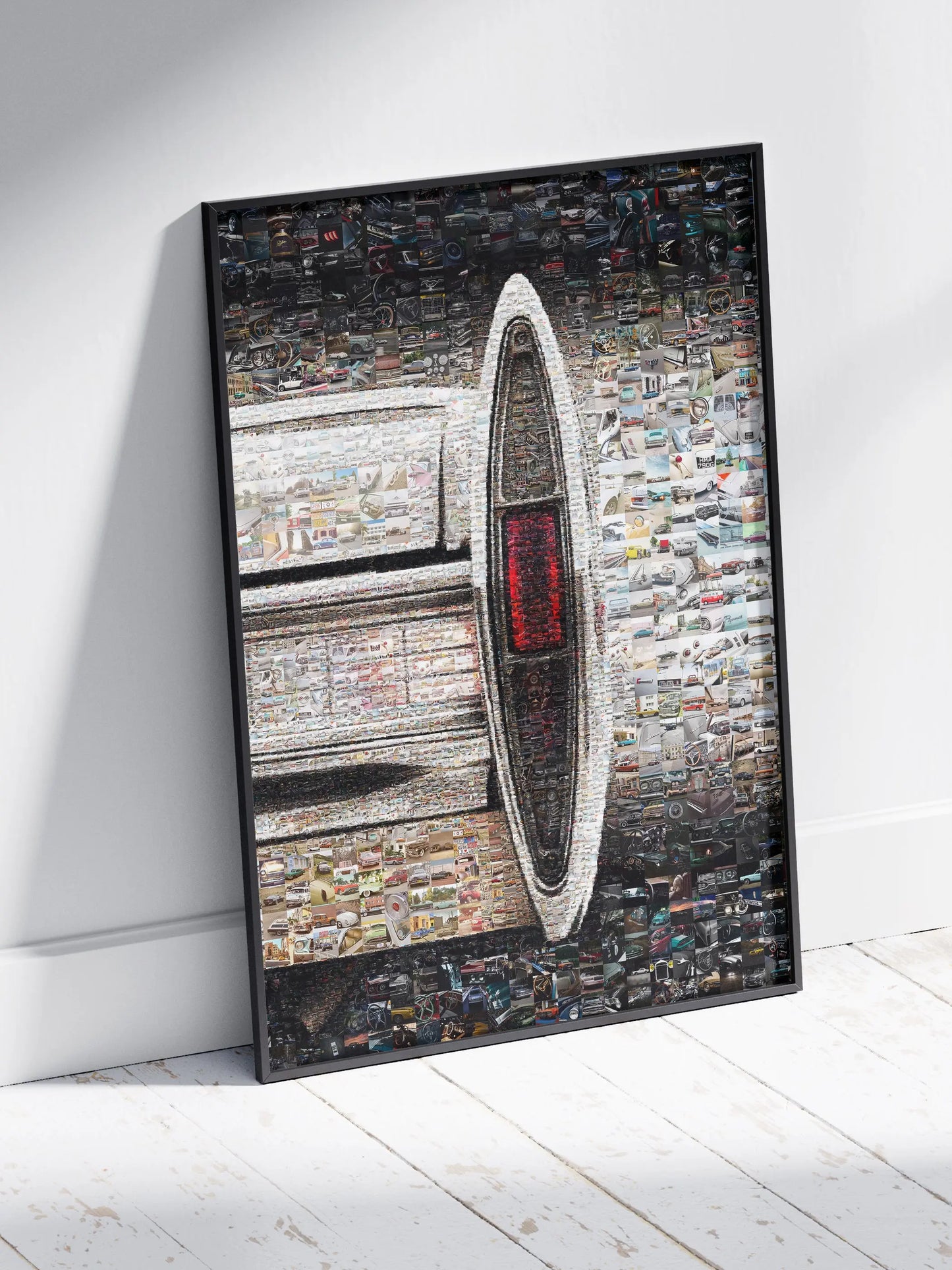 Stunning Automotive Mosaic Art - Unique Car-Themed Wall Decor for Car Lovers and Enthusiasts AtelierMosaics