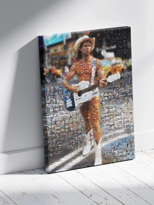 Vibrant Mosaic Art of a Guitarist: A Stunning Tribute to Music and Culture AtelierMosaics