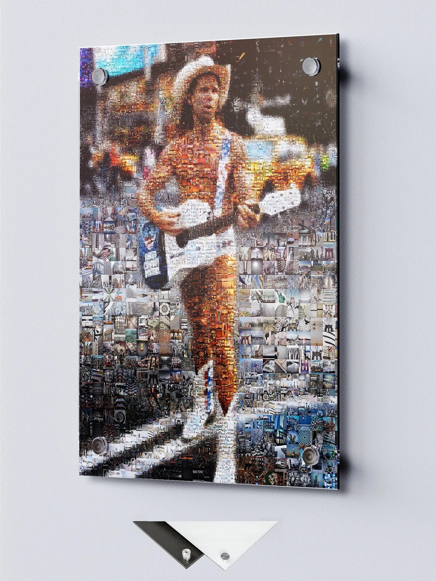 Vibrant Mosaic Art of a Guitarist: A Stunning Tribute to Music and Culture AtelierMosaics