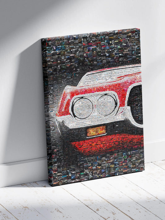 Stunning Mosaic Artwork of Classic Cars - Unique Automotive Wall Art for Car Lovers AtelierMosaics