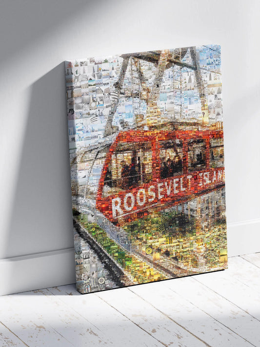 Stunning Roosevelt Island Mosaic Artwork - A Unique Urban Wall Decor for Your Home AtelierMosaics