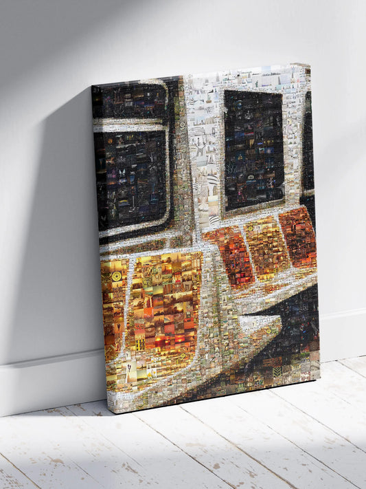 Stunning Mosaic Artwork: Captivating Urban Scenes in Vibrant Colors | Unique Home Decor AtelierMosaics