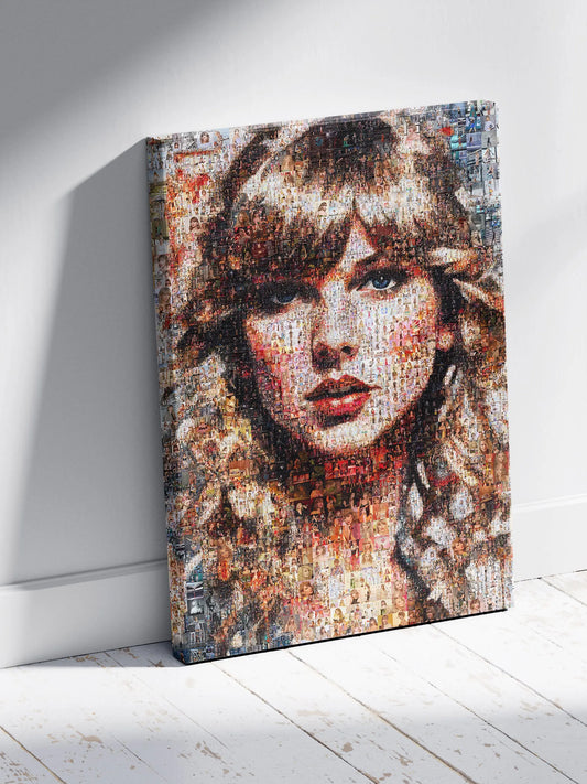 Stunning Taylor Swift Mosaic Artwork - Unique Tribute to a Music Icon AtelierMosaics